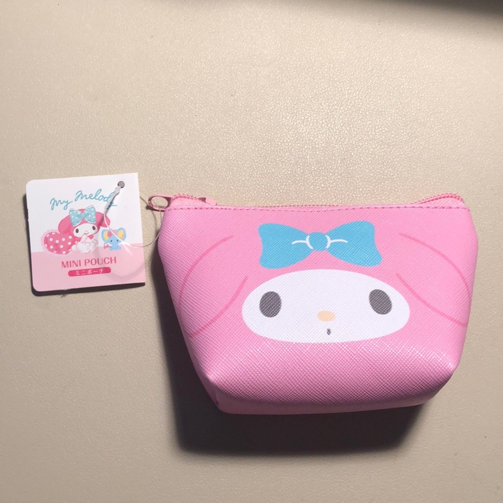 BNWT My Melody Sanrio Mini Pouch